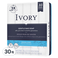 아이보리 오리지널 세수비누, 90g, 30개
