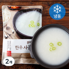 곰곰 한우 사골곰탕 (냉동), 570g, 2개