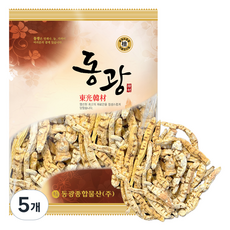 동광한방몰 국산 말린 백하수오 백수오, 150g, 5개