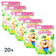 베베모린 뽀로로 데일리 비타츄잉정 멀티비타민 딸기맛, 52.5g, 20개