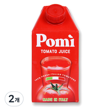 Pomi 榨汁番茄汁, 2個, 500ml