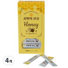 꿀벌의선물 사양벌꿀스틱 90p, 900g, 4개