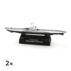 EasyModel 1:700 독일 U-7B 1700 Dkm 잠수정 완성품, 2개