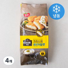 퀴진 생선커틀렛 (냉동), 400g, 4개