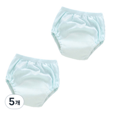 Bebeniz 嬰兒簡單網眼內褲 2p, 薄荷, 5個