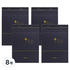 더블에이 플러스 노트패드 A5, 네이비, 8개