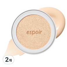 에스쁘아 실크 스킨 레이어 쿠션 리필 13g, 21 아이보리, 2개