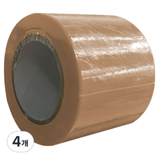 World Clean 高黏著力強力布膠帶 50mm x 10m 棕色, 4個