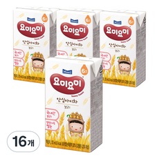 요미요미 안심아이차 보리, 125ml, 16개