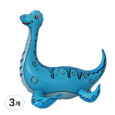 P&B UNITY 4D 薄板龍 恐龍 氣球, 混色, 3個