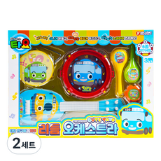 바니랜드 타요 리듬오케스트라 악기놀이 세트, 혼합색상, 2세트