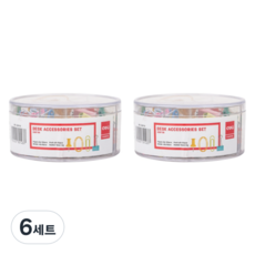 델리 오피스 ACC 소모품 세트 EZ20703, 혼합색상, 6세트