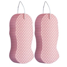 원이네 소프트 클랜징 때밀이 스펀지, 핑크, 1개입, 2개