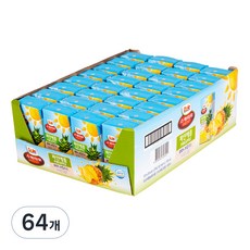 돌 파인애플 주스, 120ml, 64개