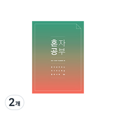 미니버스 혼자공부 스터디플래너, 민트핑크, 2개