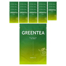 BARULAB 清爽舒緩面膜 綠茶款 23g, 2個, 10入