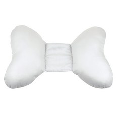 허니파스텔 유아용 나비베개 + 보관용 파우치, 12 실버그레이