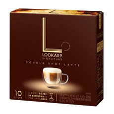 루카스나인 시그니처 더블샷 라떼, 14.9g, 10개입, 1개