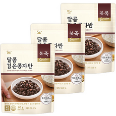 아침엔본죽 달콤 검은콩자반, 80g, 3개