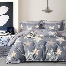 Pure One 台灣製100%純棉 雙人枕套床包組