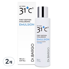 Dr.BARGO First Edition 玻尿酸保濕乳液, 2個, 150ml