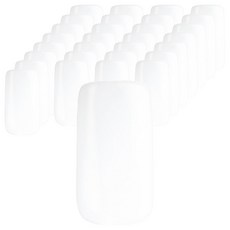 補充用人造美甲片 全甲片 6號, 補充用 全甲片 自然色 6號, 900個