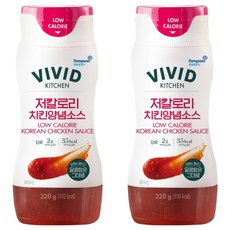 VIVID KITCHEN 低卡路里韓式炸雞醬, 320g, 2個