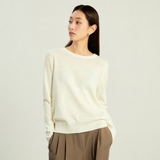 CLOVIS 女款基本百搭羊毛混紡套衫