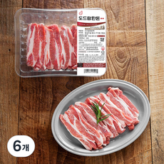 도드람한돈 1등급 등심덧살 구이용 (냉장), 300g, 6개