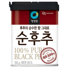 청정원 순후추, 50g, 1개