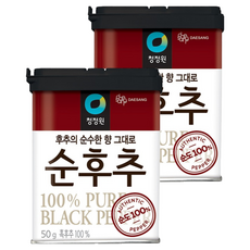 청정원 순후추, 50g, 2개