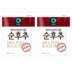 청정원 순후추, 200g, 2개