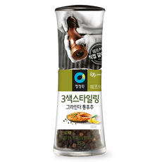 청정원 3색스타일링 그라인더 통후추, 35g, 1개