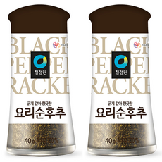 清淨園 料理用胡椒粉, 2個, 40g