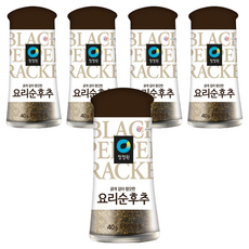 清淨園 料理用胡椒粉, 5個, 40g