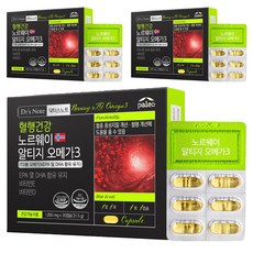 paleo Dr's Note挪威rTG Omega-3膠囊 31.5g, 3個, 30顆