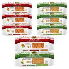 CRICH 克里奇 蘇打餅乾 番茄羅勒口味 250g+橄欖油迷迭香口味 250g, 4組