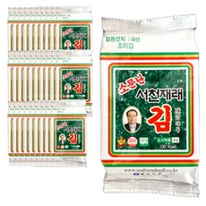 바다친구 소문난 서천 재래김, 15g, 30개