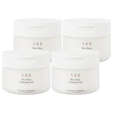 SRB 米水米糠卸妝棉片, 60枚入, 4個