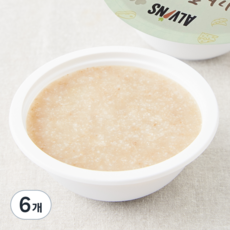 엘빈즈 이유식 초기2 5~6개월 한우사과묽은죽, 160g, 6개, 혼합맛(한우/사과)