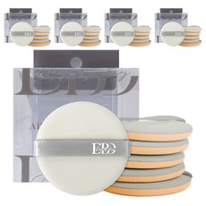 DAYBYDAY 貼合氣墊粉撲, 灰色, 30個