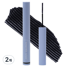 SON&PARK 全日捲翹定型纖長睫毛膏 4g, 01 柔霧黑, 2個