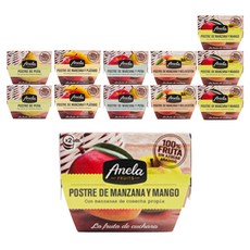 아넬라 12일 솔루션 디저트 세트 사과배 + 바나나 + 배 + 복숭아 + 망고 2팩, 사과배, 바나나, 배, 복숭아, 망고, 2세트