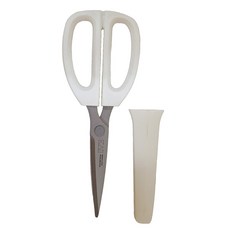 KAI 貝印 料理剪刀 附套 041BP0024, 白色, 1支