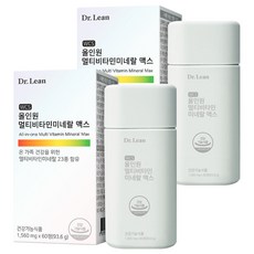 Dr.Lean 綜合維他命礦物質膠囊Max, 2盒, 60顆