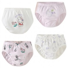 shengters 盛特士 女童三角褲4件組