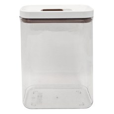 LocknLock 樂扣樂扣 滑蓋式塑膠密封儲物罐 HTE805, 透明色 + 橘色, 1瓶