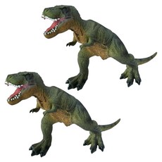 YOO&won 軟膠大型暴龍1號公仔, 2個