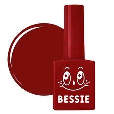 BESSIE 컬러 젤, R04 캡사이신 레드, 11ml, 1개
