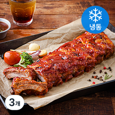 버뮤다 삼각지 시그니처 매운폭립 (냉동), 500g, 3개